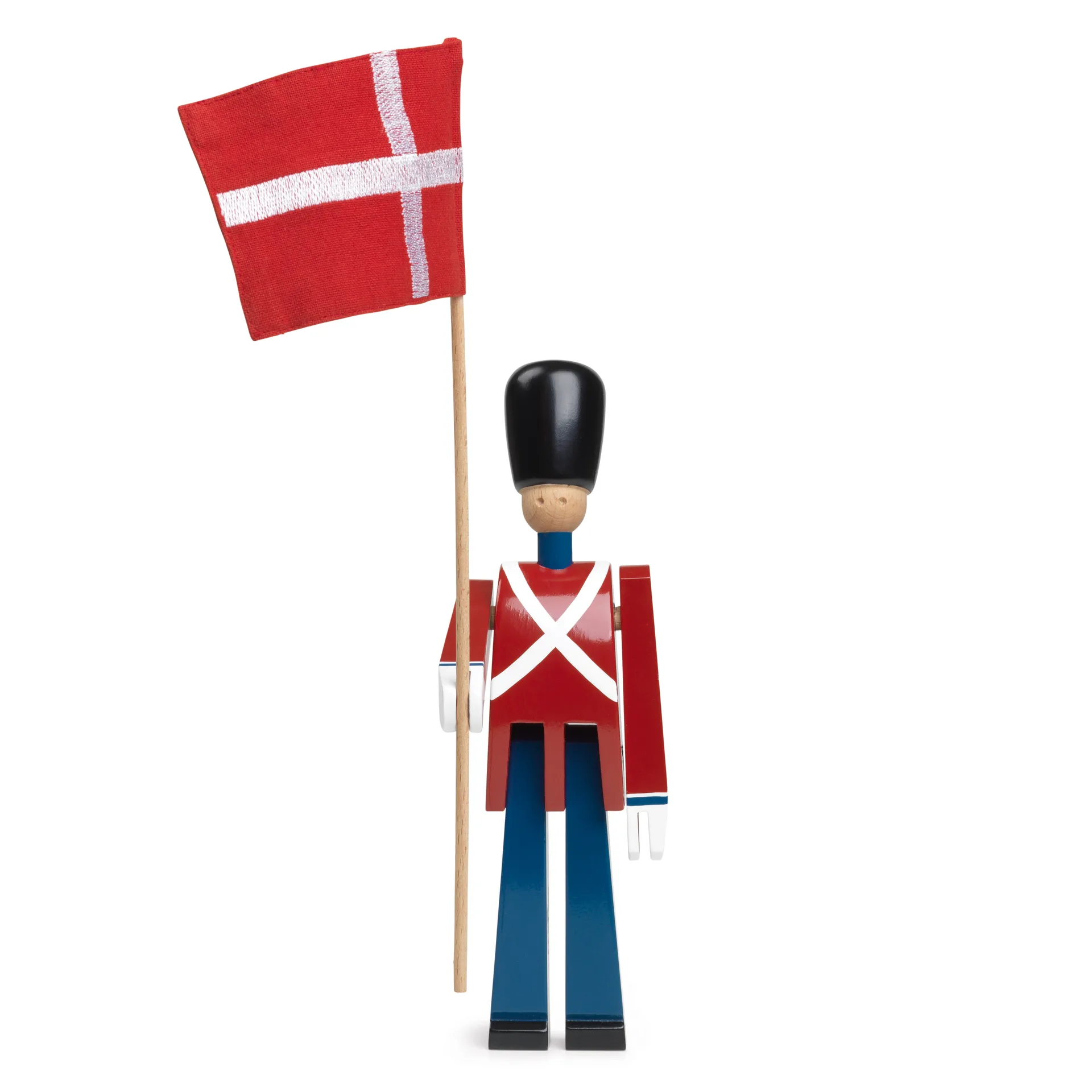 Kay Bojesen guard with textile flag, 29,5 cm Kay Bojesen Denmark