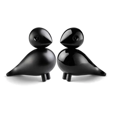 Kay Bojesen Lovebirds 套装 - 黑色 2-pack - Kay Bojesen Denmark
