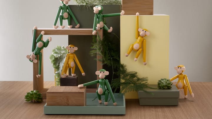 Kay Bojesen mini vintage monkey, 绿色 Kay Bojesen Denmark