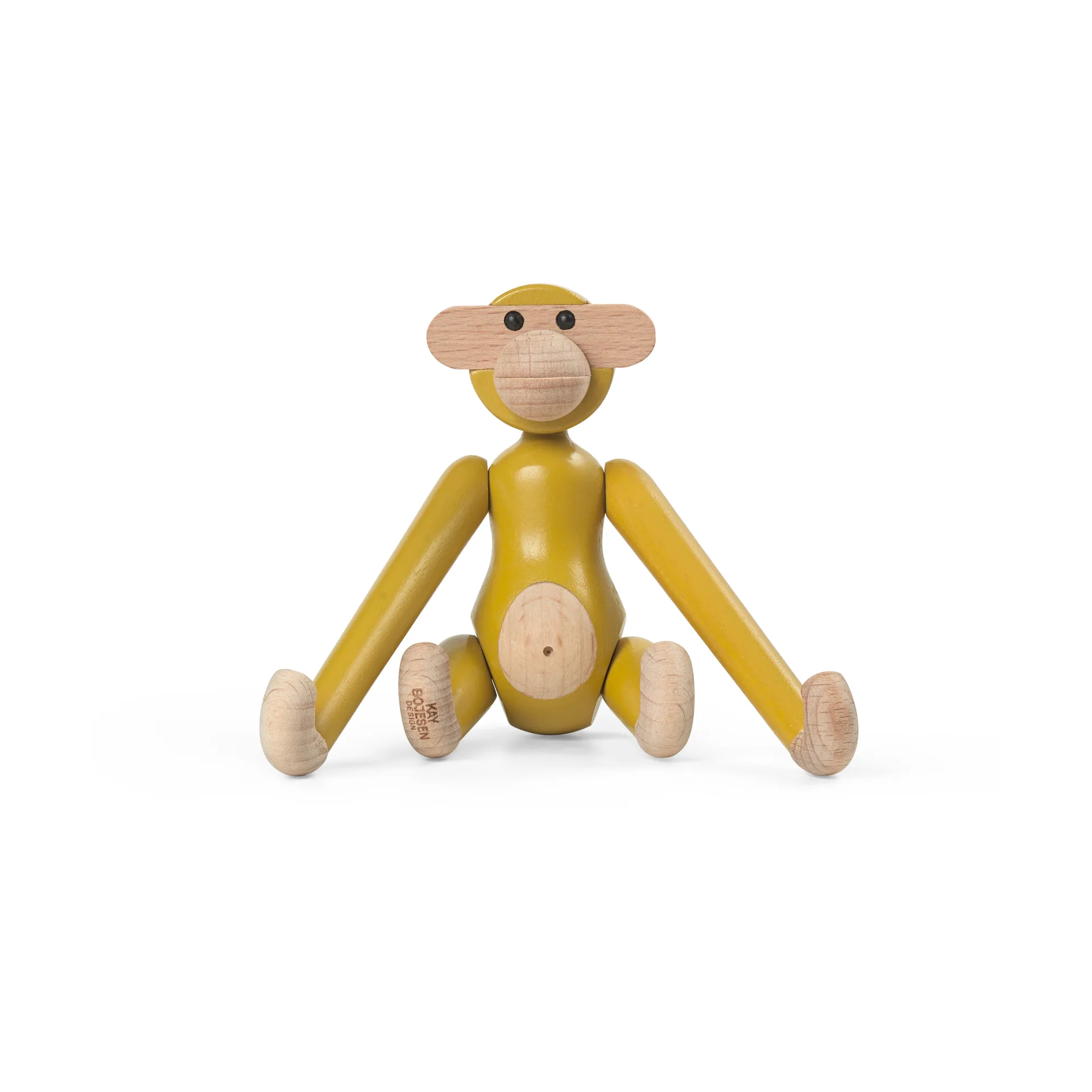Kay Bojesen mini vintage monkey, 黄色 Kay Bojesen Denmark