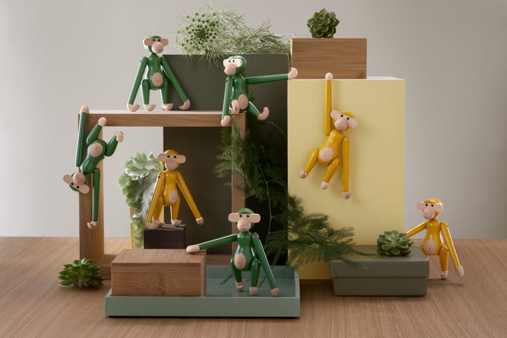 Kay Bojesen mini vintage monkey, 黄色 Kay Bojesen Denmark