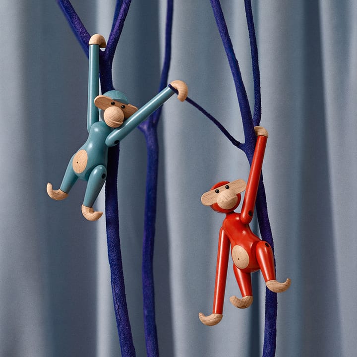 Kay Bojesen mini vintage monkey, 红色 Kay Bojesen Denmark