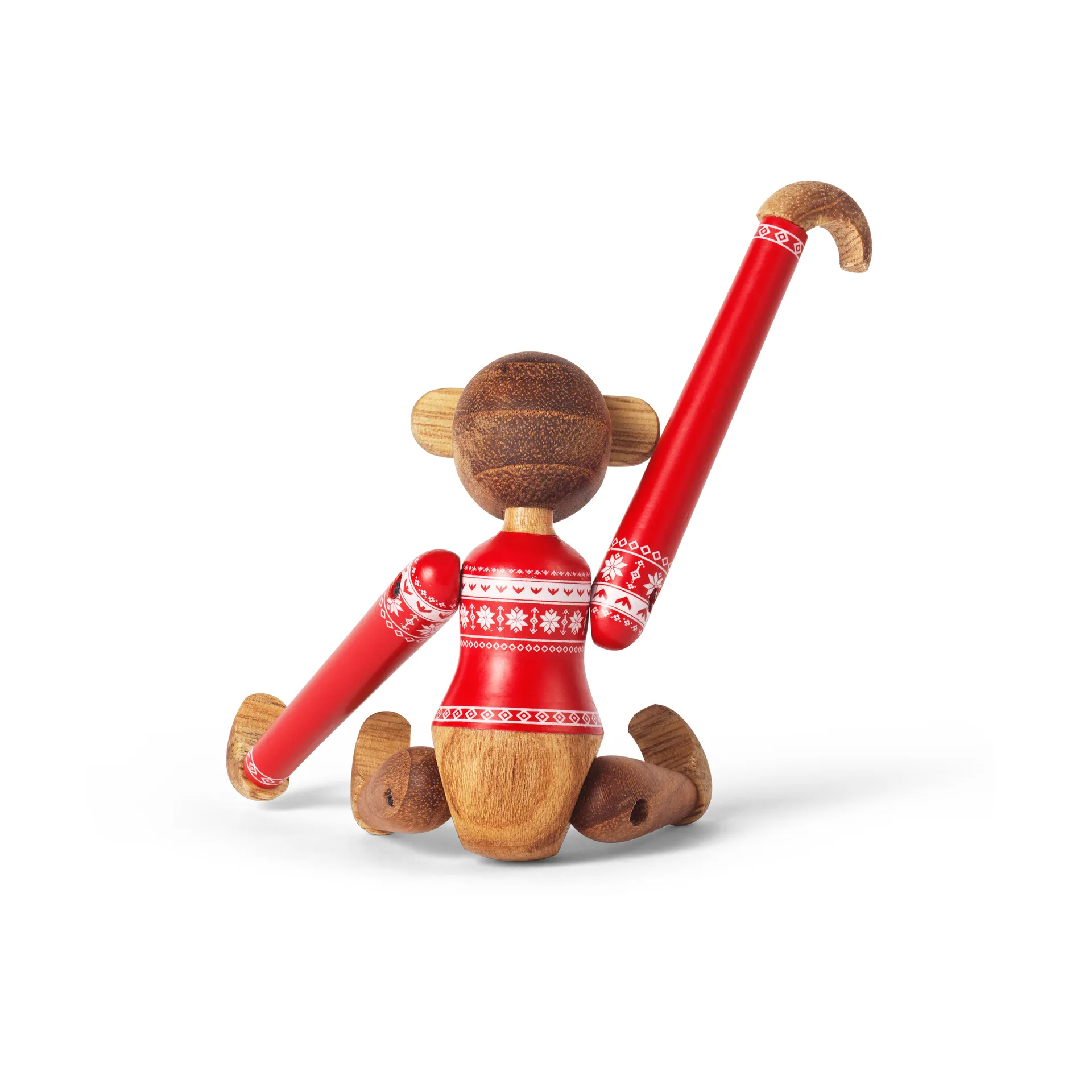 Kay Bojesen monkey mini Christmas Jumper 2024, Teak-Limba Kay Bojesen Denmark