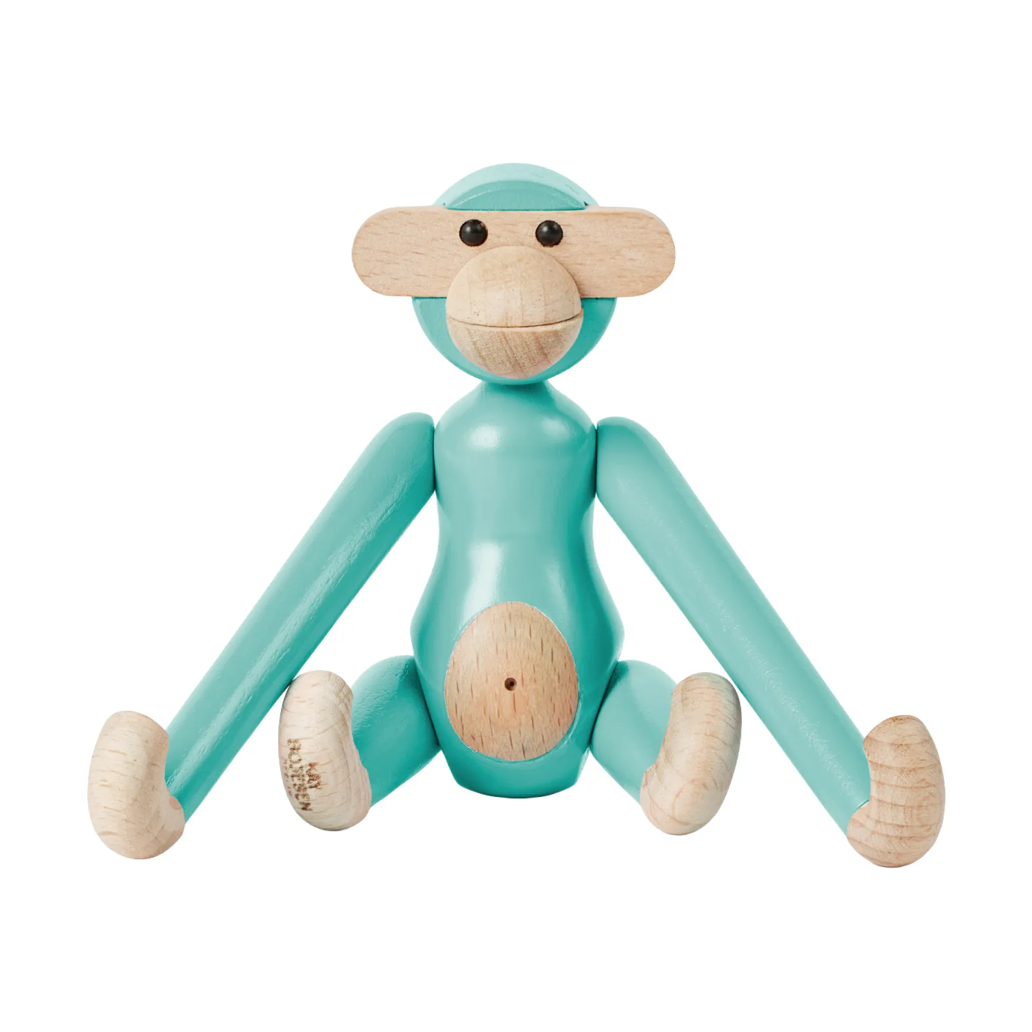 Kay Bojesen monkey mini, 松石绿 Kay Bojesen Denmark