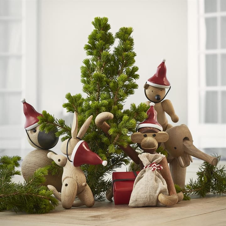 Kay Bojesen santa hat for the small monkey, 红色 Kay Bojesen Denmark