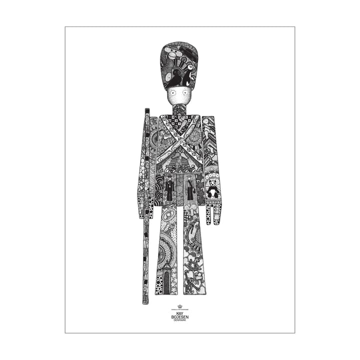 Kay Bojesen 海报 soldier, 30x40 cm Kay Bojesen Denmark