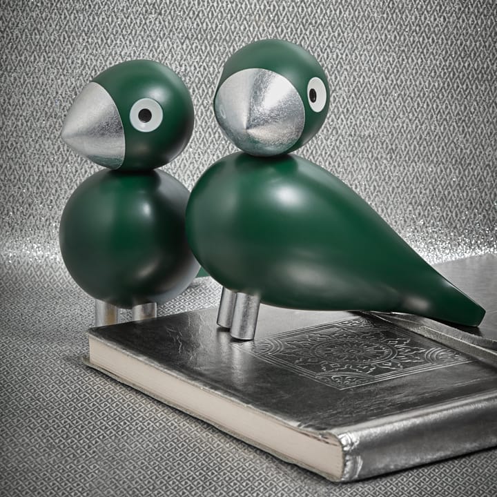 Kay Bojesen song bird Georg, 绿色-银色 Kay Bojesen Denmark