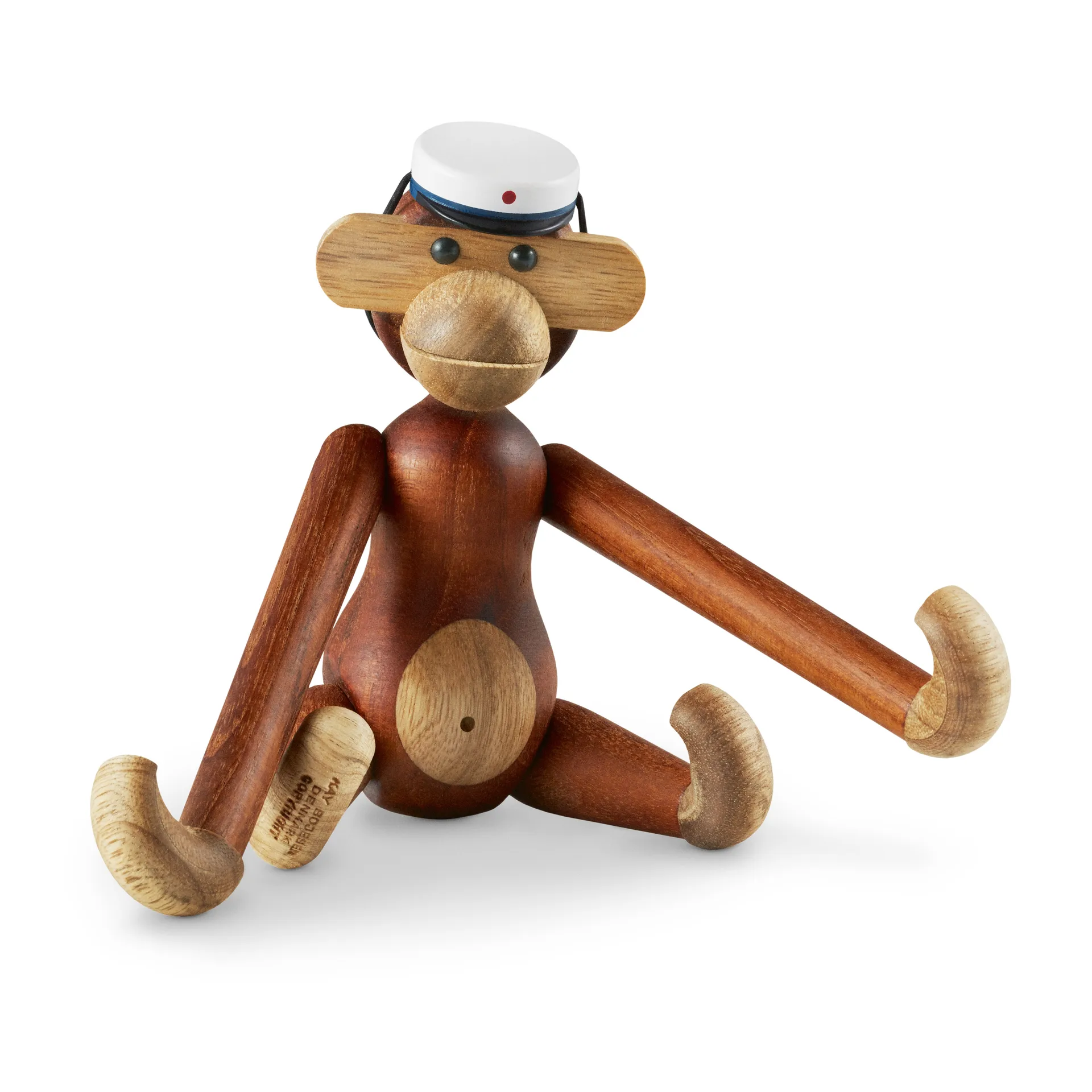 Kay Bojesen student cap for the small monkey, 白色-蓝色 Kay Bojesen Denmark