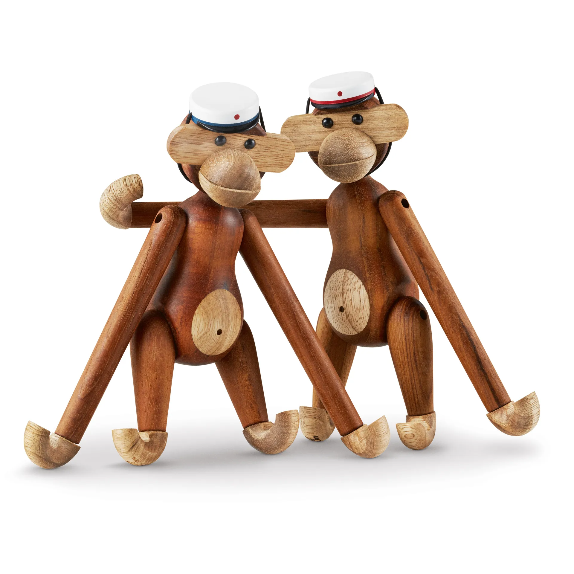 Kay Bojesen student cap for the small monkey, 白色-蓝色 Kay Bojesen Denmark