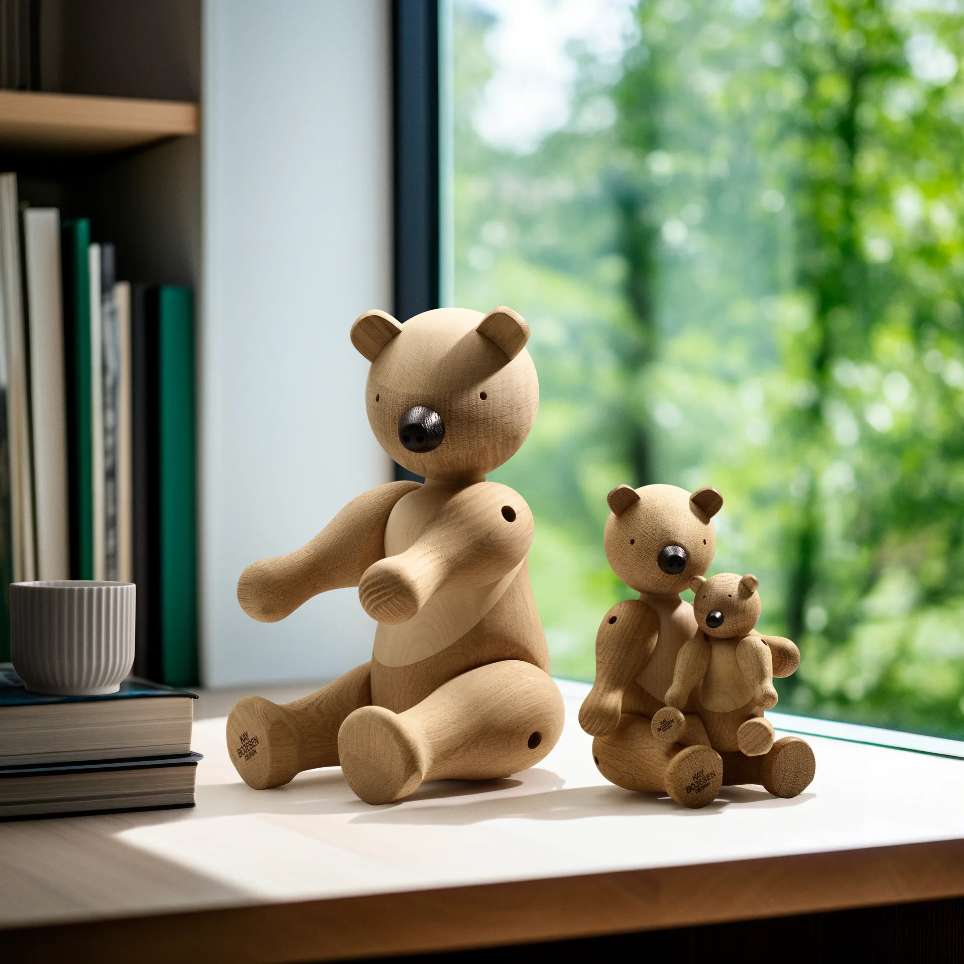 Kay Bojesen wooden bear 大, 自然木色-maple Kay Bojesen Denmark