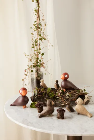 Kay Bojesen Year Bird 2022 song bird Poppy - 酒红色 红色 - Kay Bojesen Denmark