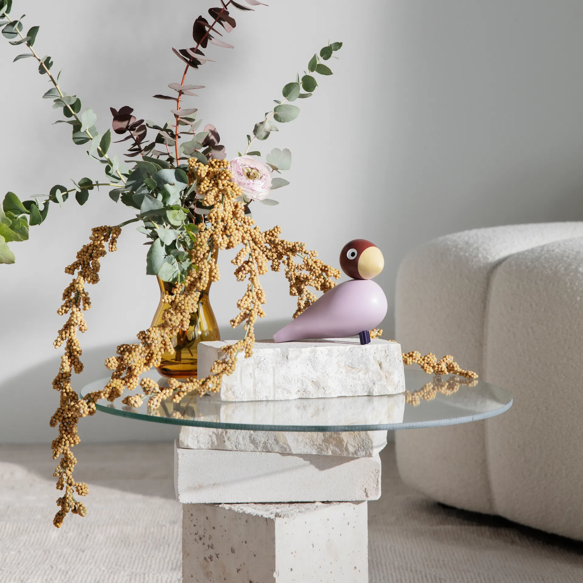 Kay Bojesen Year Bird 2023 songbird Jackie, Lavender Kay Bojesen Denmark