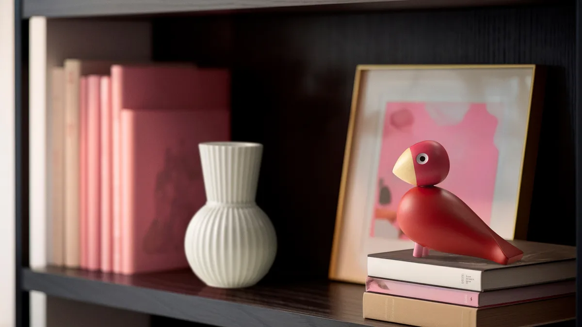 Kay Bojesen Year Bird 2024 Songbird Flora, 粉色 Kay Bojesen Denmark