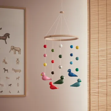 Kay Bojesen 鸣鸟挂饰 - 多色 - Kay Bojesen Denmark