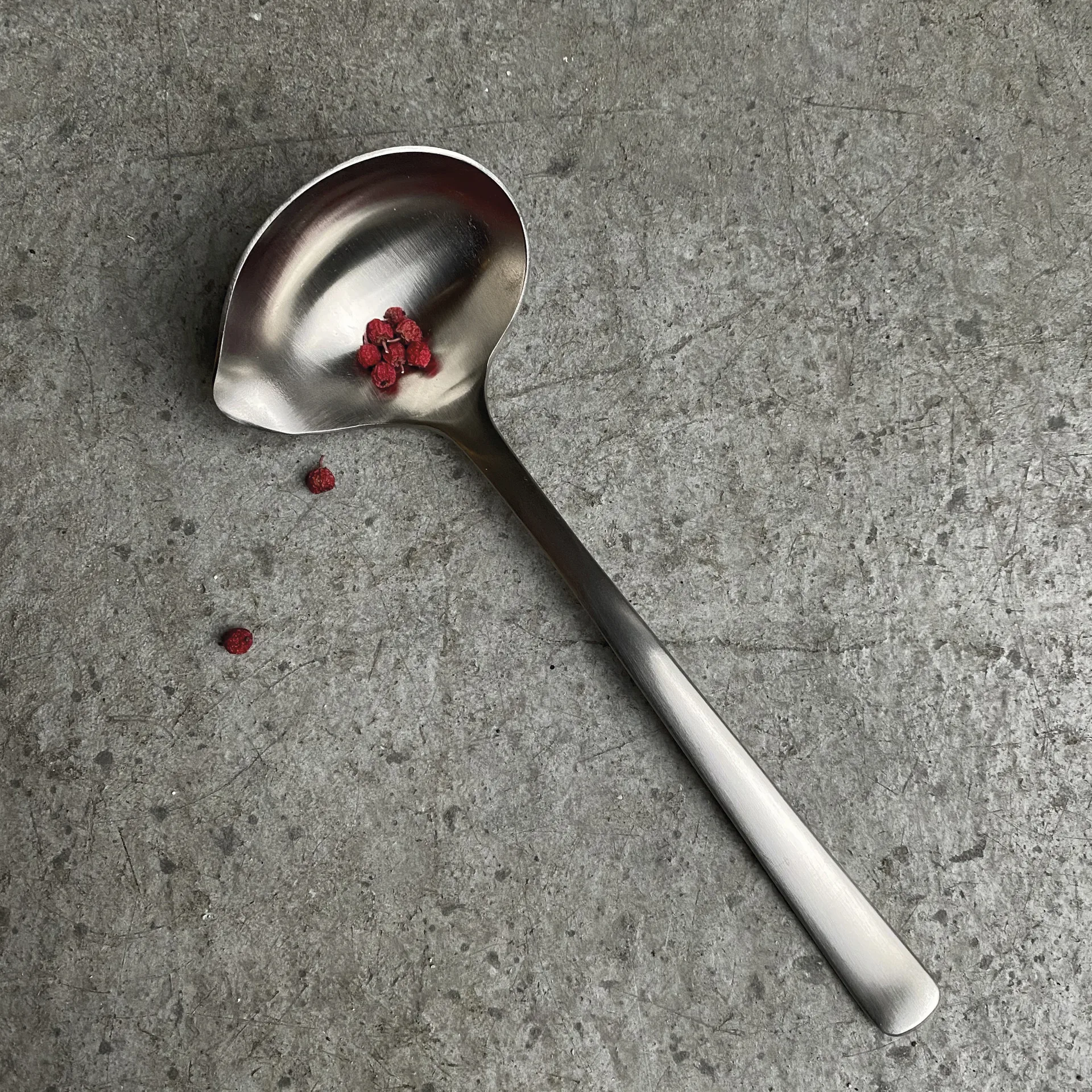 Grand Prix 长柄勺子/汤勺/长柄汤勺 18.5 cm, Polished steel Kay Bojesen