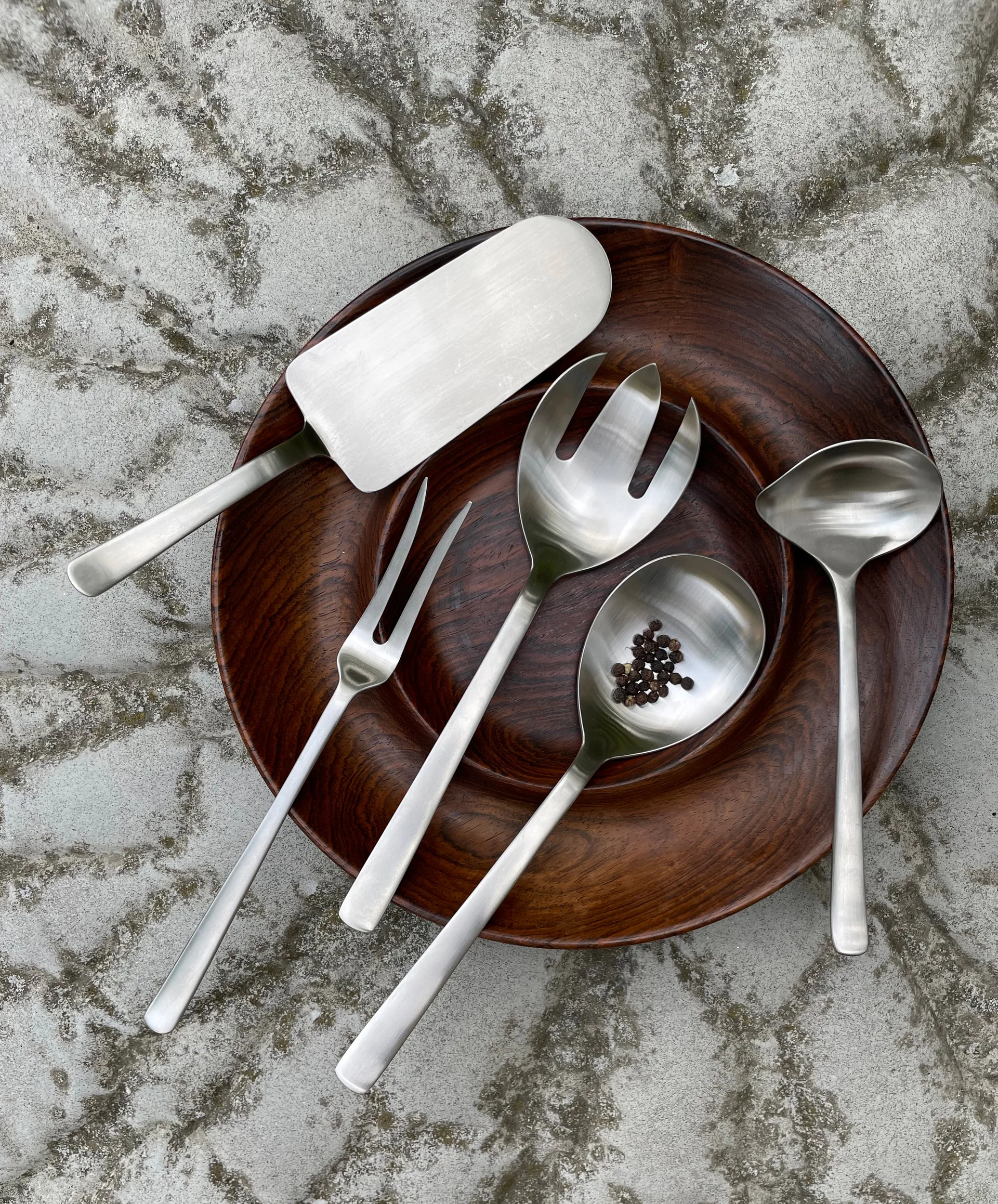 Grand Prix 餐具套装 3件, Polished steel Kay Bojesen