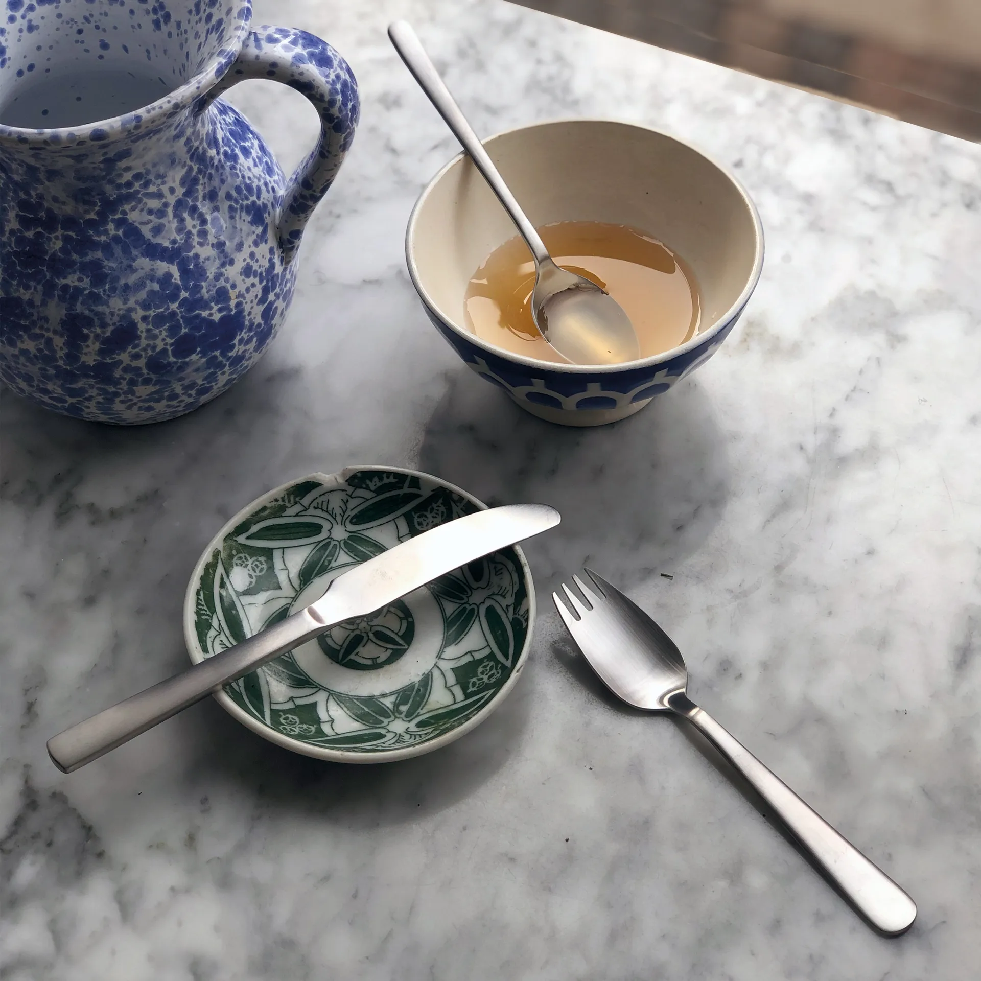 Grand Prix 儿童餐具 和 餐垫 4件, Polished steel Kay Bojesen