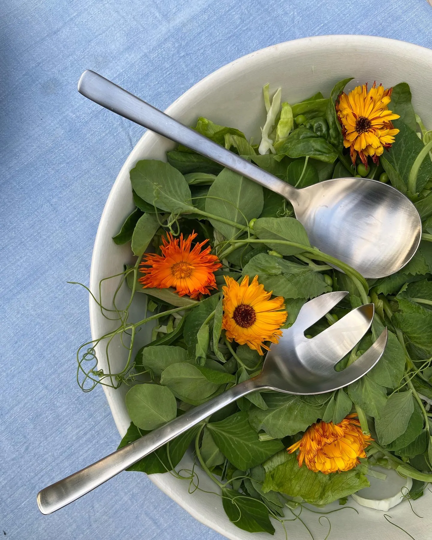 Grand Prix salad 刀叉勺 18.5 cm 2件, Polished steel Kay Bojesen