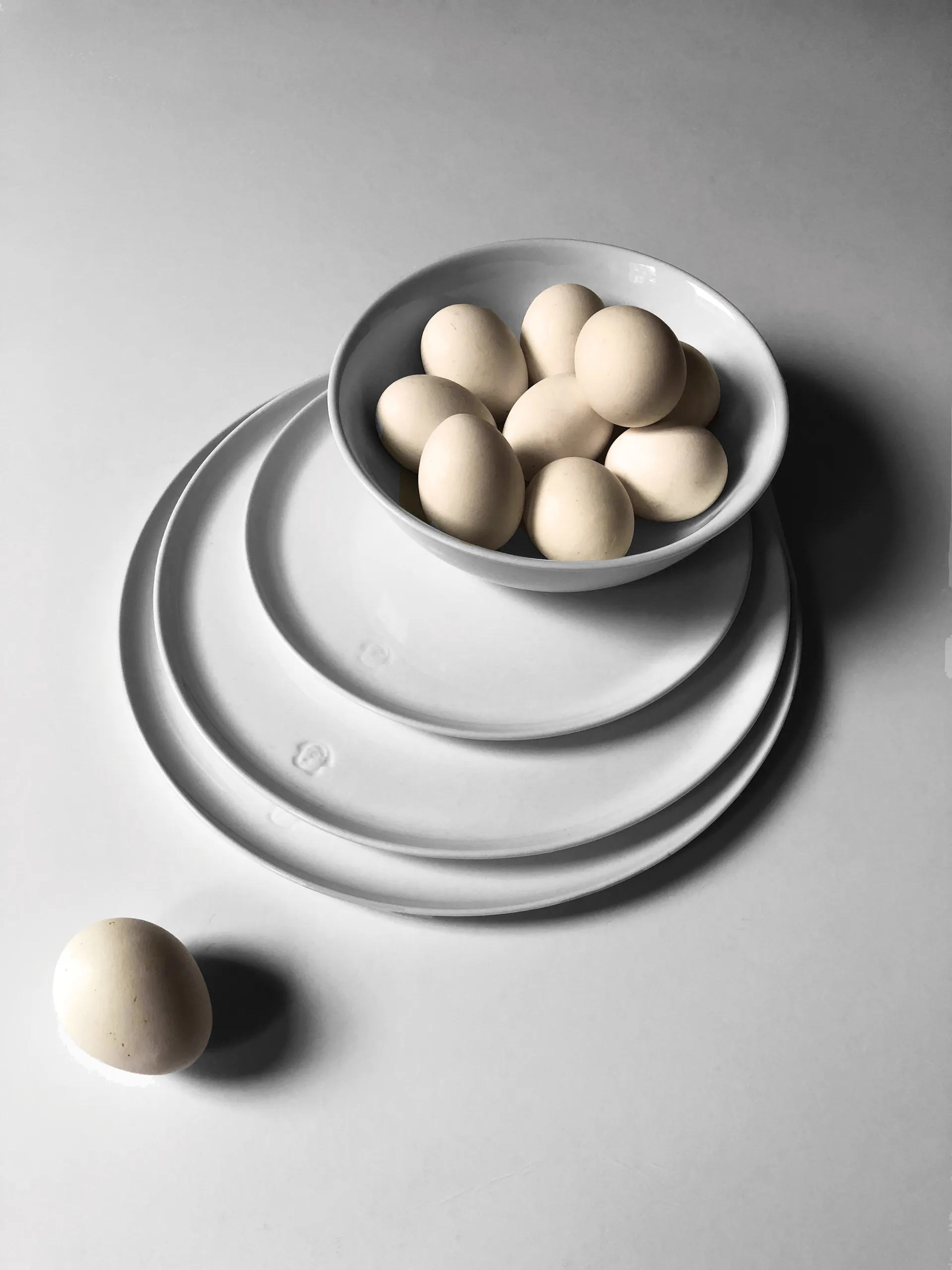 KAY 碗 Ø19 cm 两件套装, White Kay Bojesen