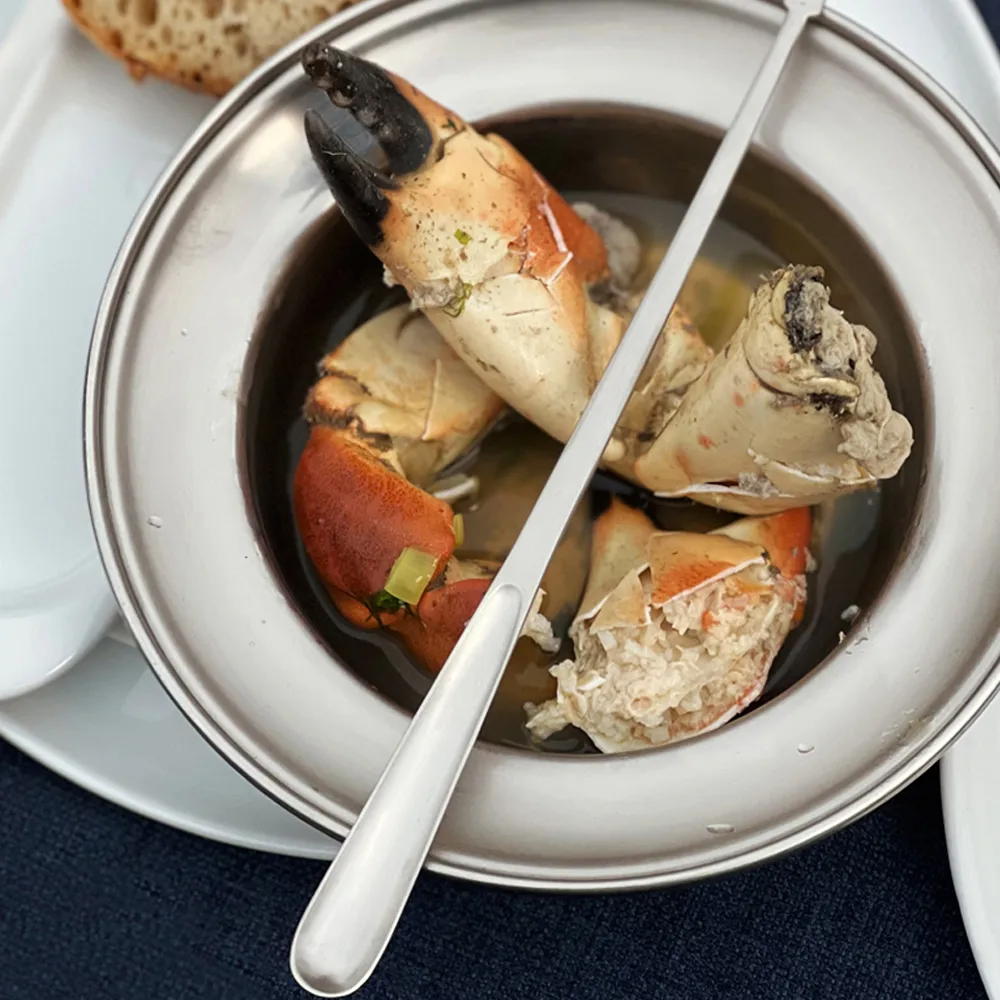 Kay Bojesen 盘子 steel Ø16.3 cm, Polished steel Kay Bojesen