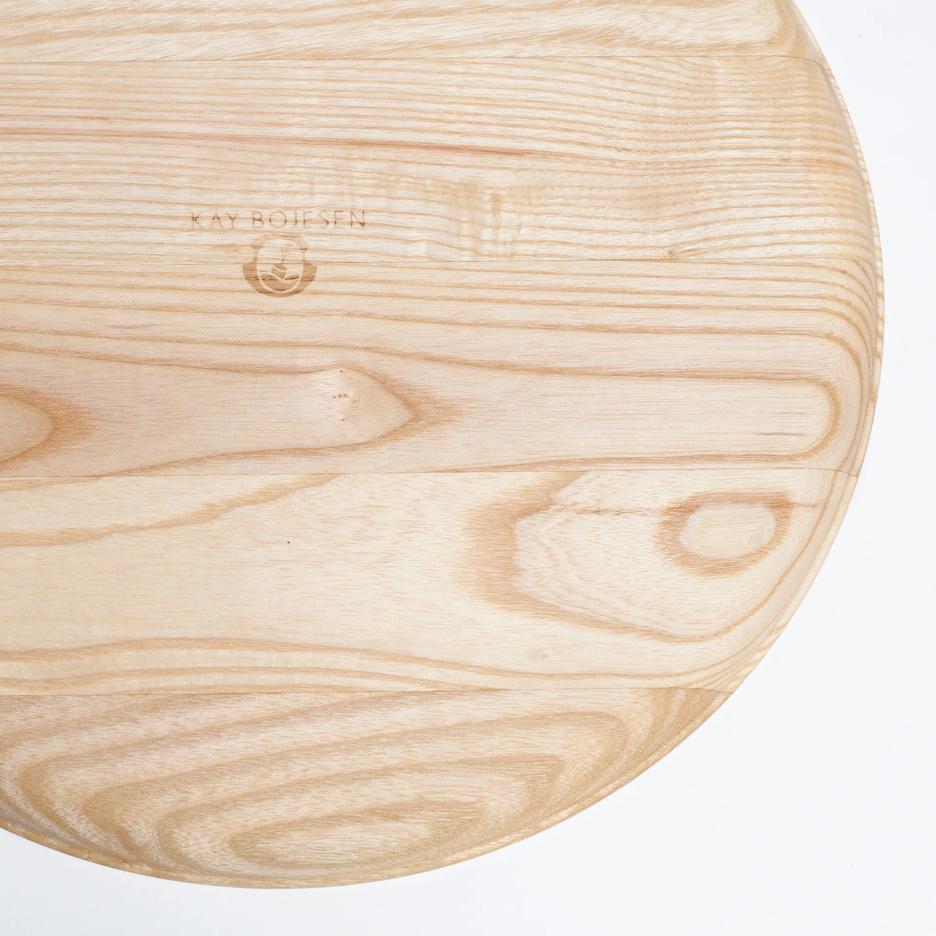 KAY servering 托盘 Ø30 cm, Ash wood Kay Bojesen