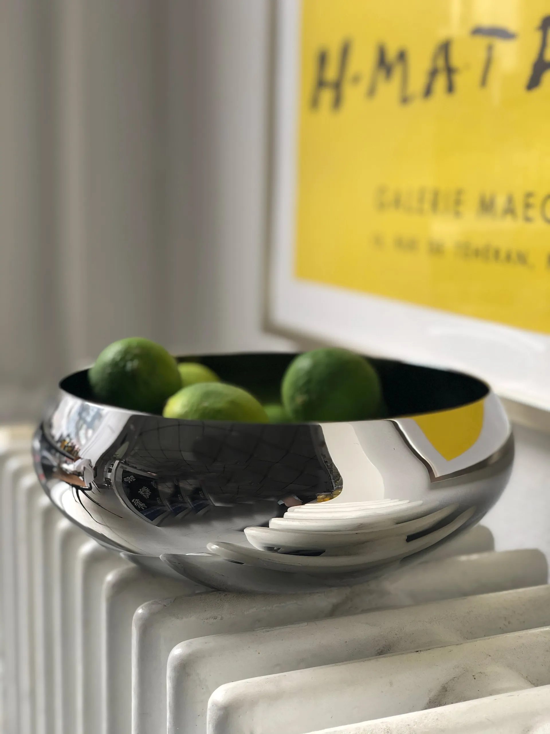 NEST 碗 Ø23 cm, Polished steel Kay Bojesen