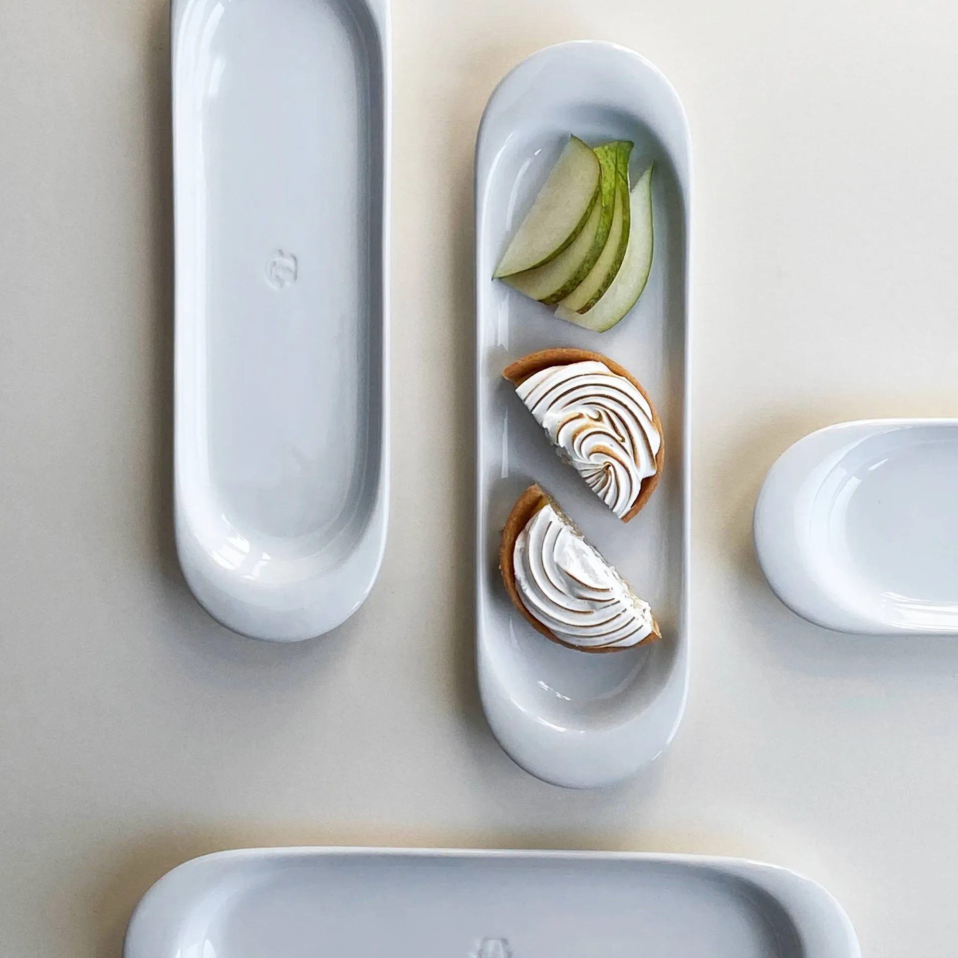 WING 碟子 30 cm, White Kay Bojesen