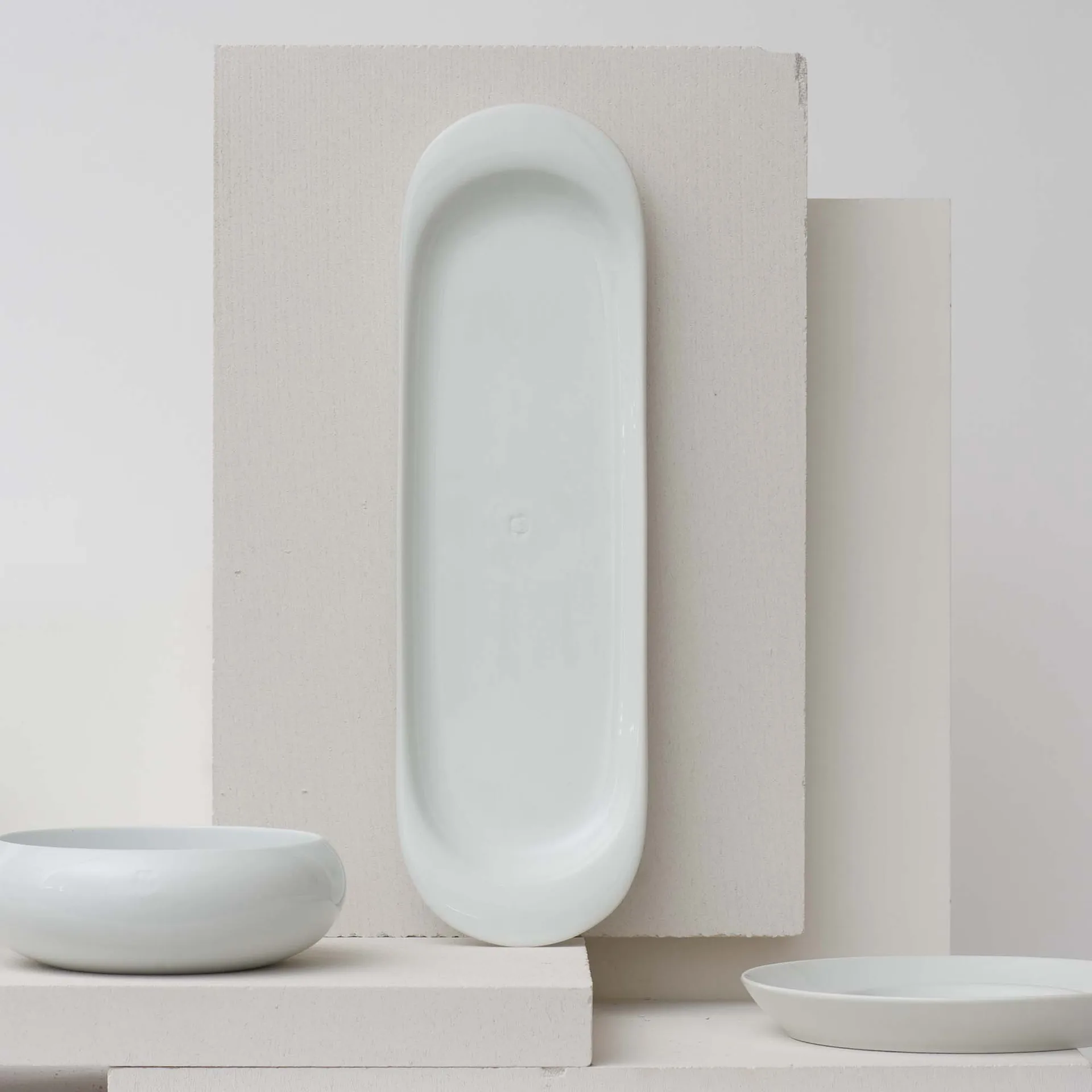 WING 碟子 55 cm, White Kay Bojesen