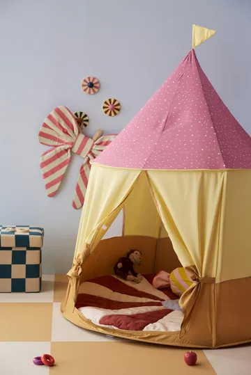 Circus 马戏团帐篷 - 粉色_Ø115x120cm - Kid's Concept