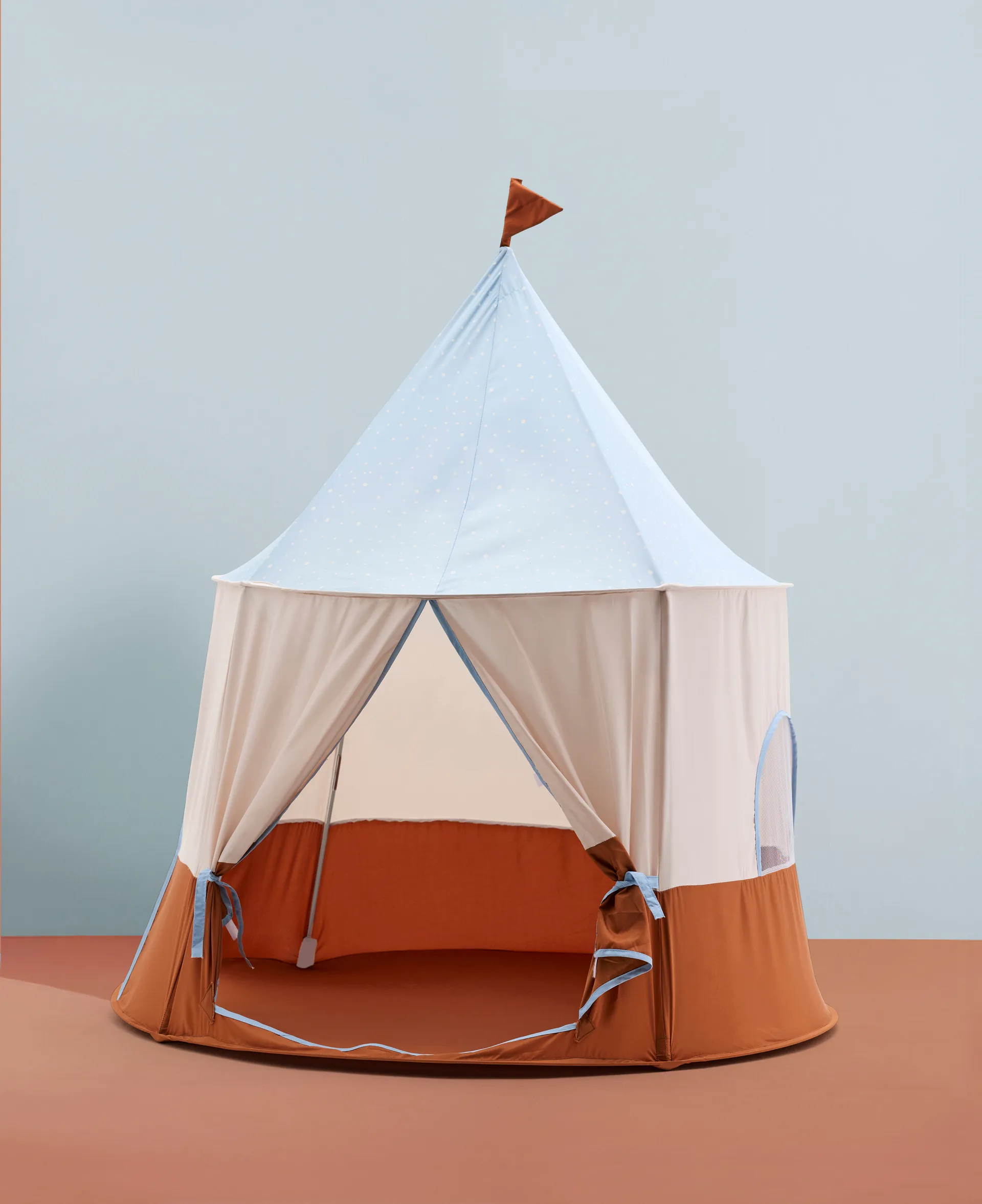 Circus 马戏团帐篷, 蓝色_Ø115x120cm Kid's Concept
