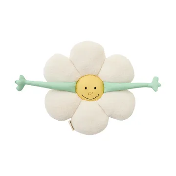 Flower 花朵靠垫 - 白色_绿色_黄色 - Kid's Concept