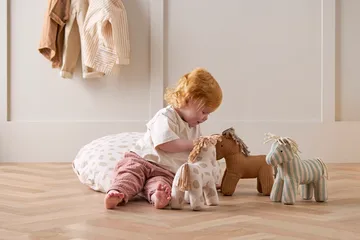 Kid's Base 儿童基地系列地垫Ø60cm - 圆点纹 - Kid's Concept