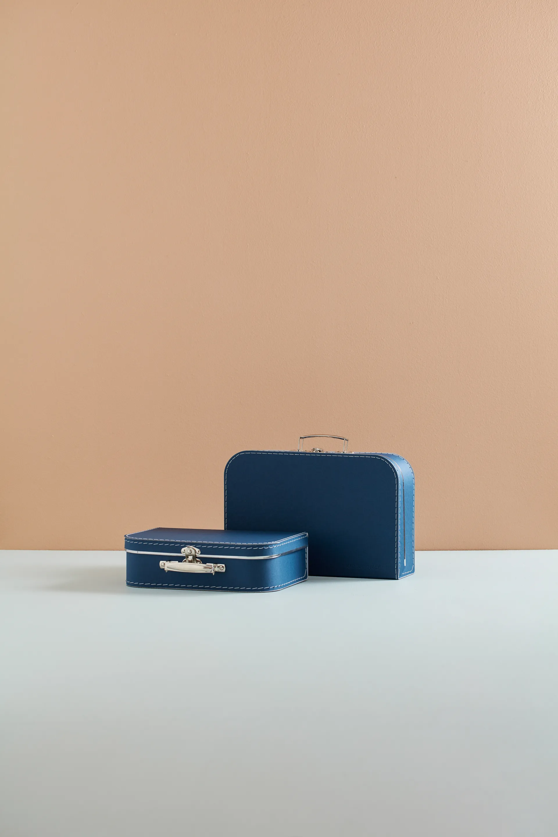 Kid's Base suitcase 2 pieces, Dark-蓝色 Kid's Concept