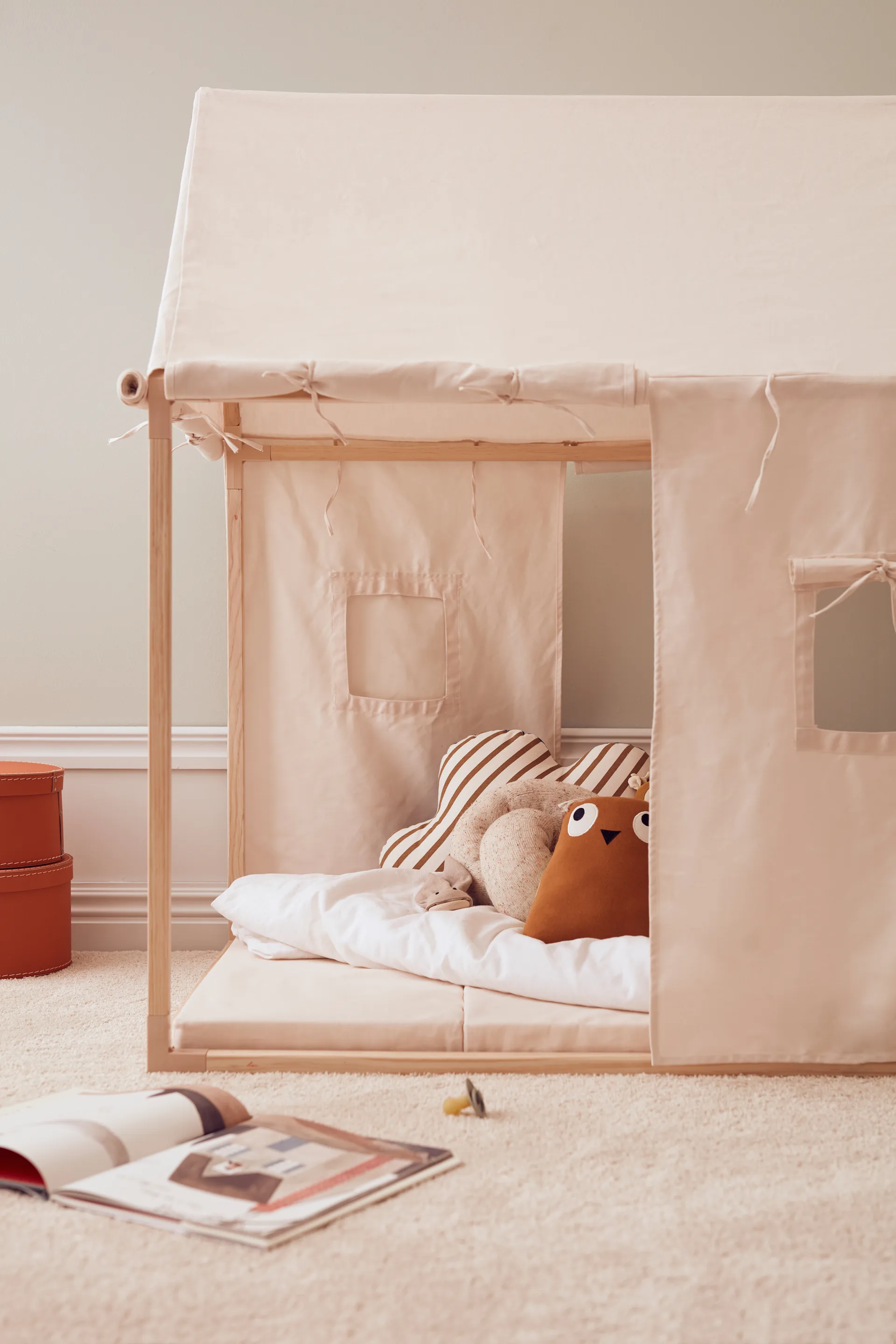 Kid's Base 游戏帐篷, 自然白色 Kid's Concept