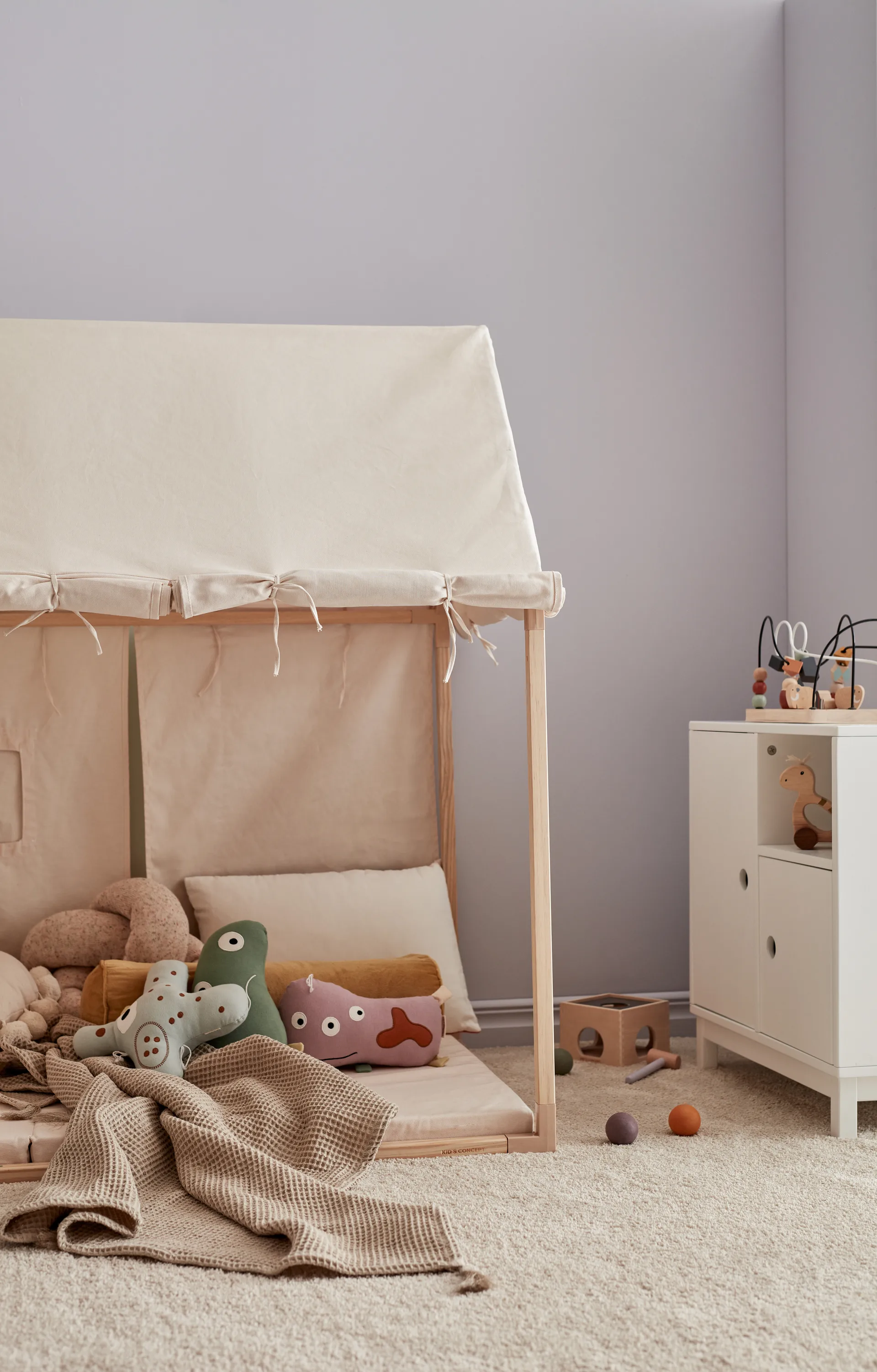 Kid's Base 游戏帐篷, 自然白色 Kid's Concept