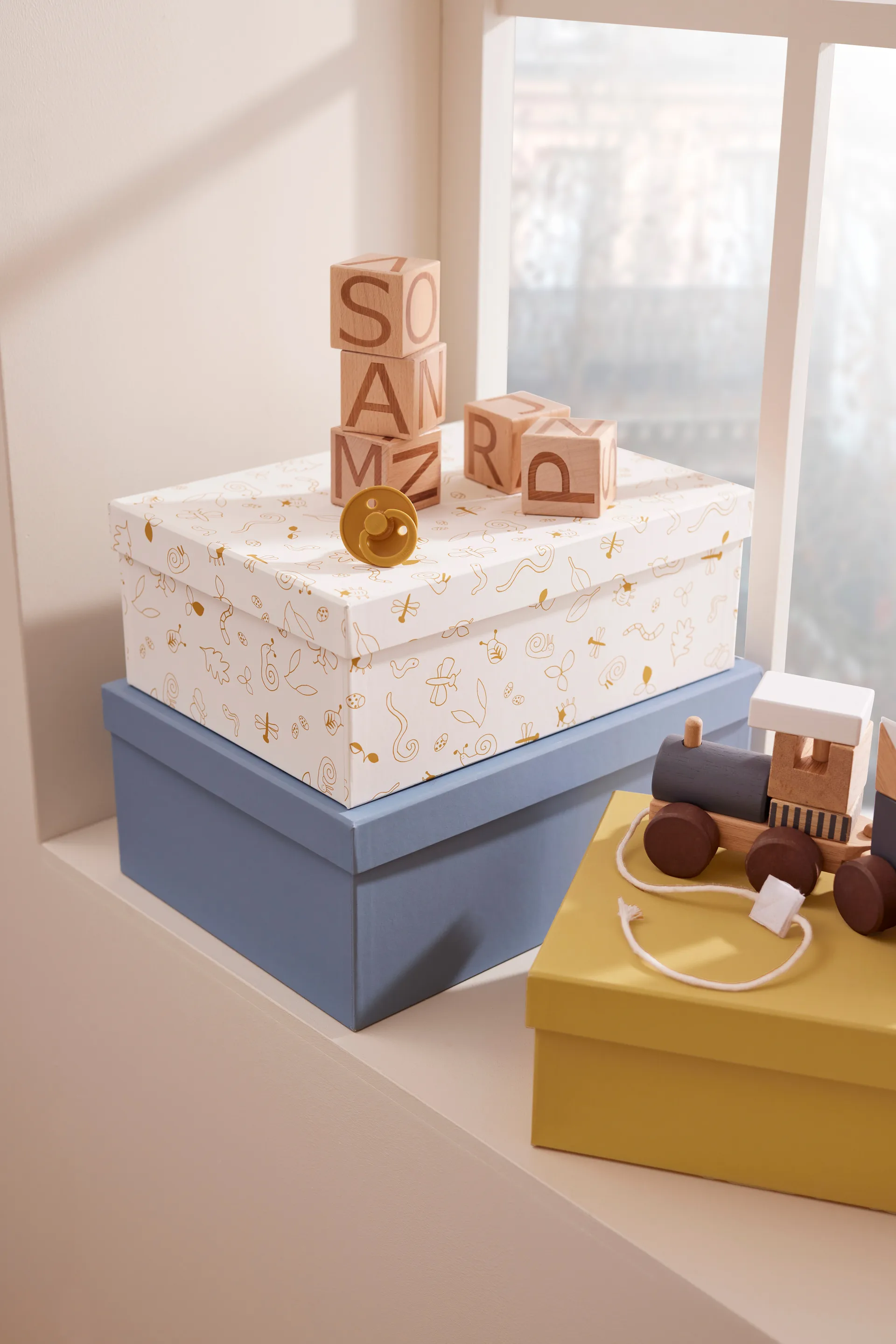 Kid's Base 储物箱 套装, 蓝色 Kid's Concept