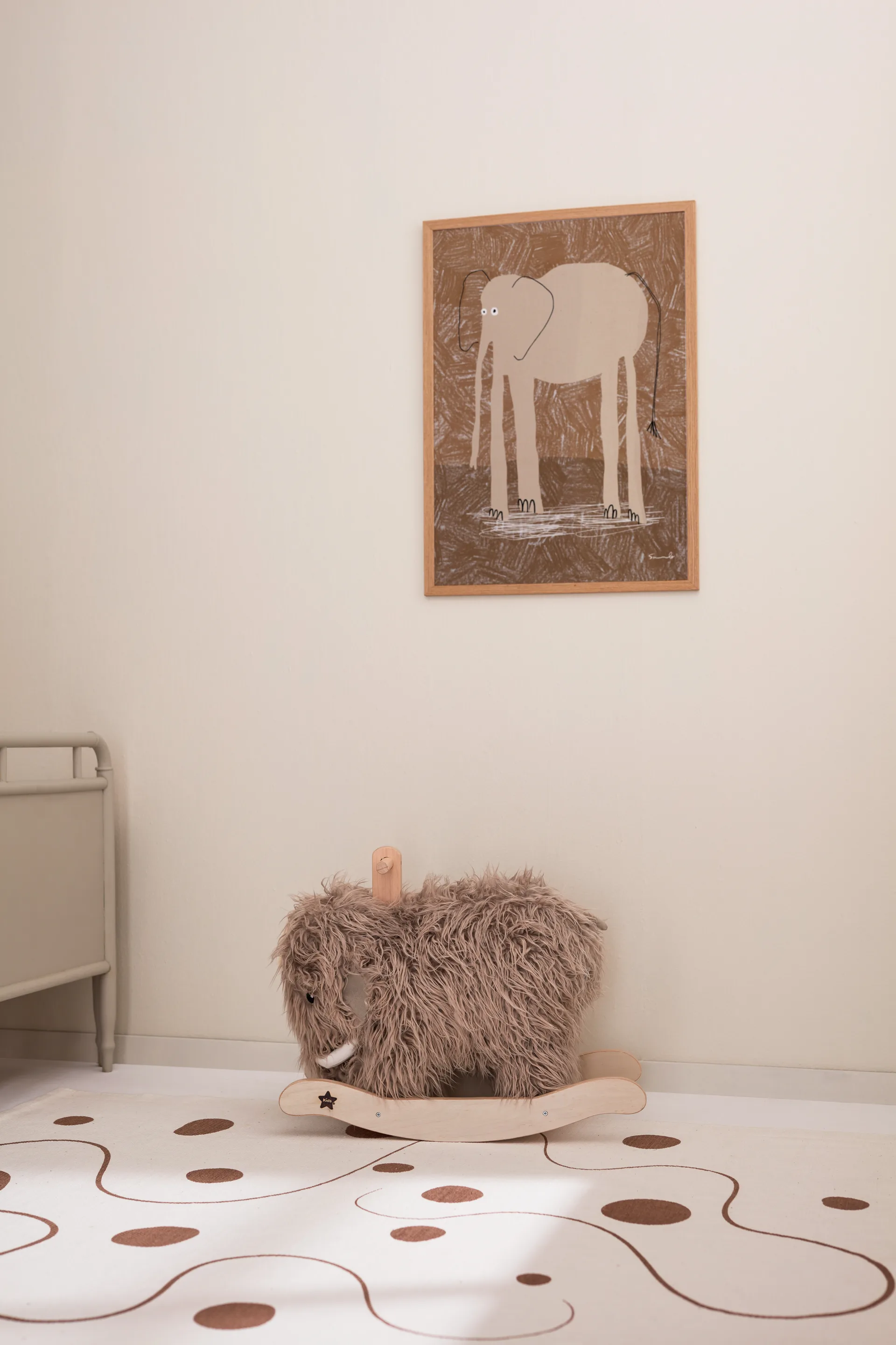 Neo toy horse mammoth, 灰色 Kid's Concept