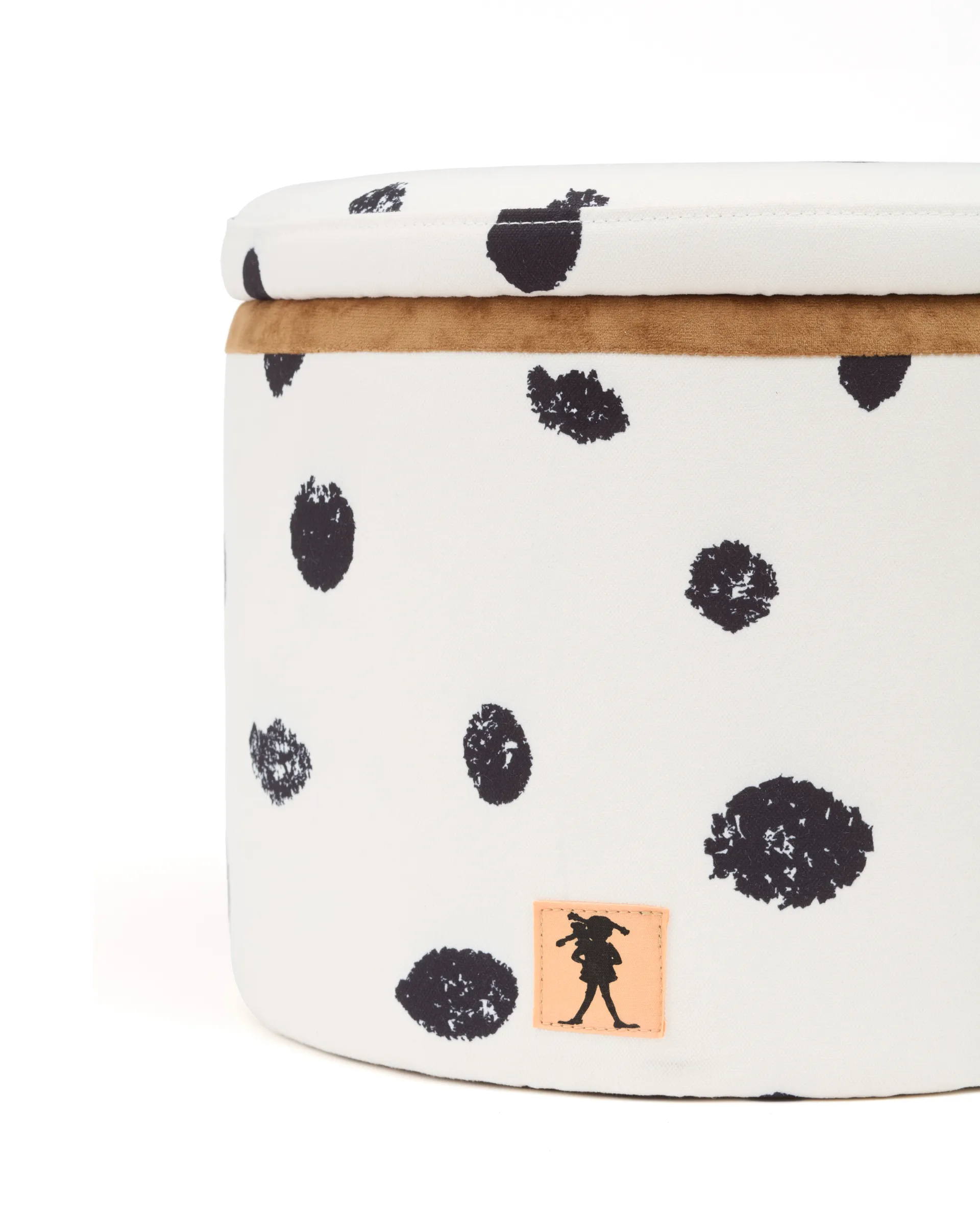 Pippi 坐垫凳 with storage Ø40x30.5 cm, 彩色 Kid's Concept