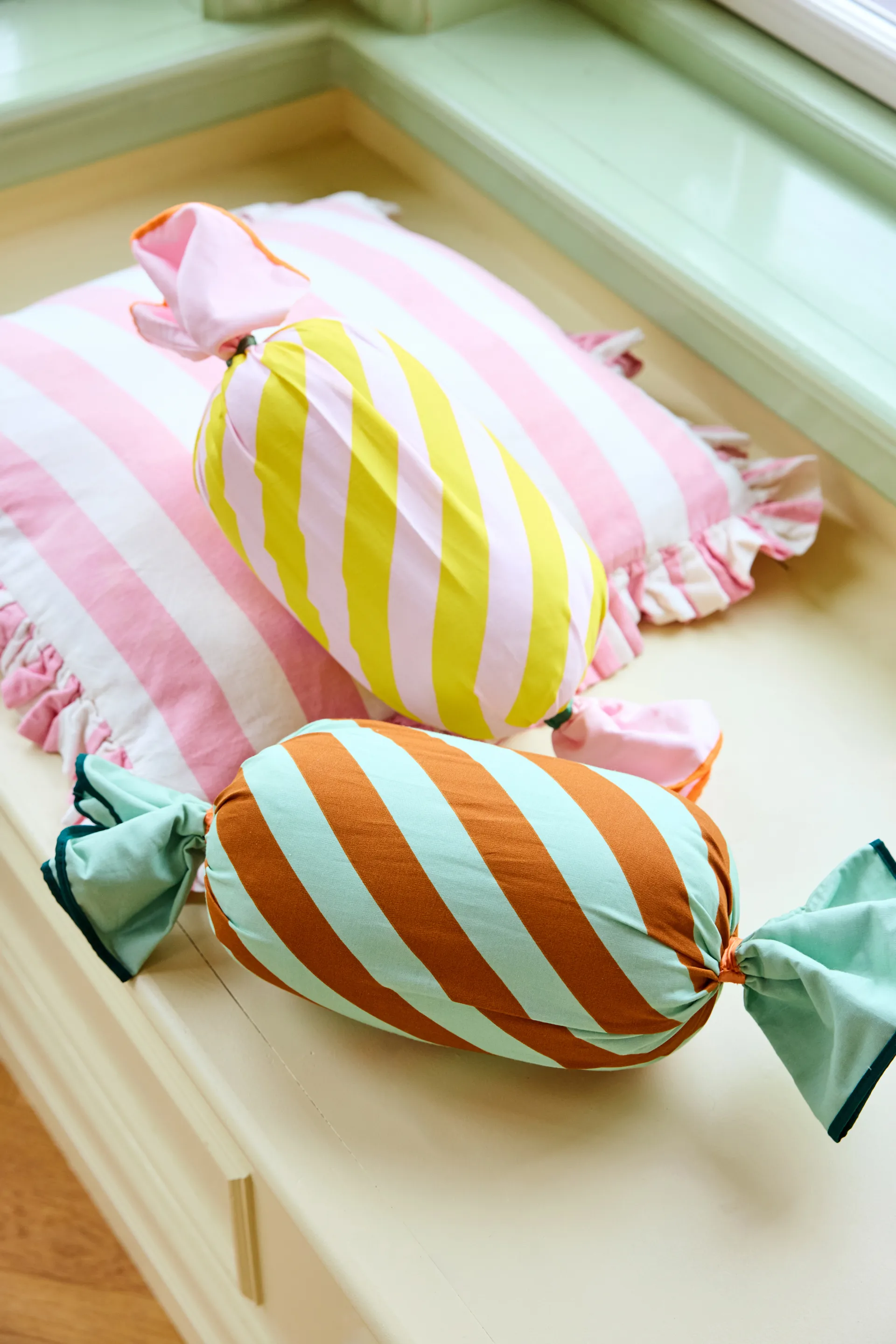 Pippi 焦糖色抱枕, 粉色 Kid's Concept