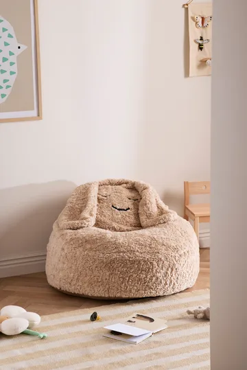 Snuggle 懒人豆袋椅 - 米色_Ø80x50cm - Kid's Concept