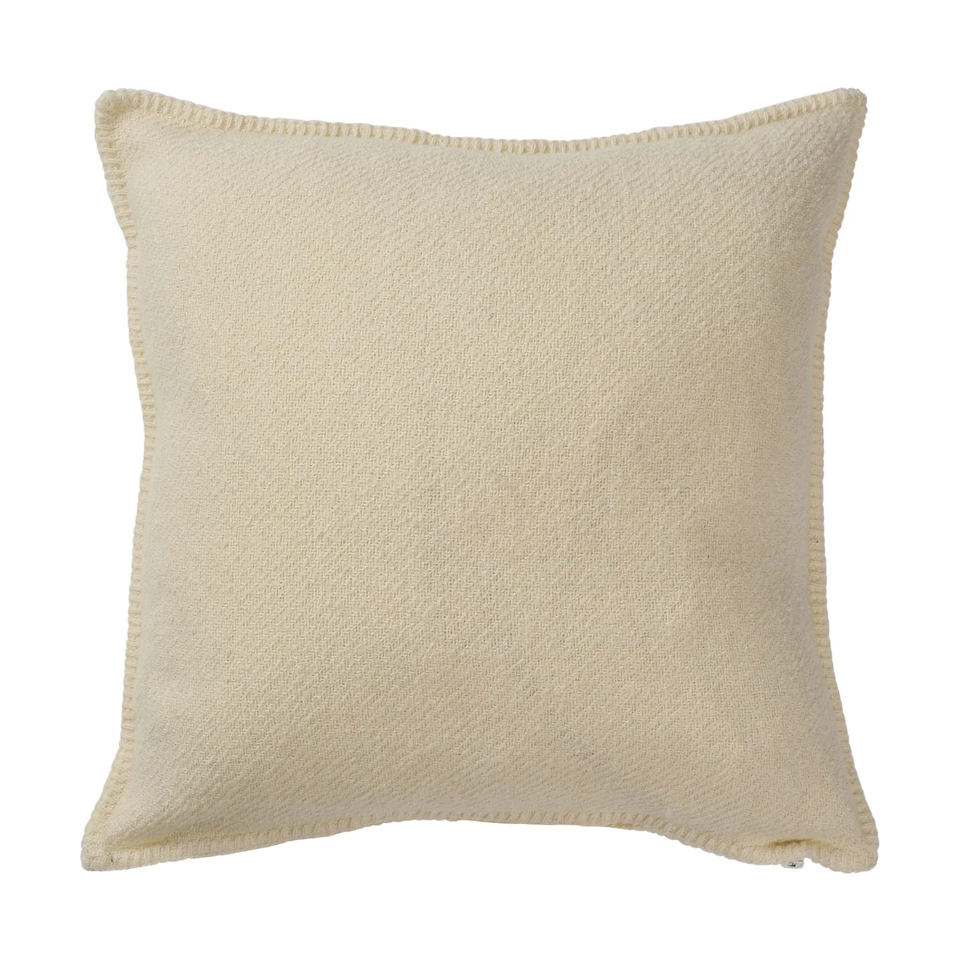 Bouclé 抱枕套 45x45cm, 奶油色 Klippan Yllefabrik
