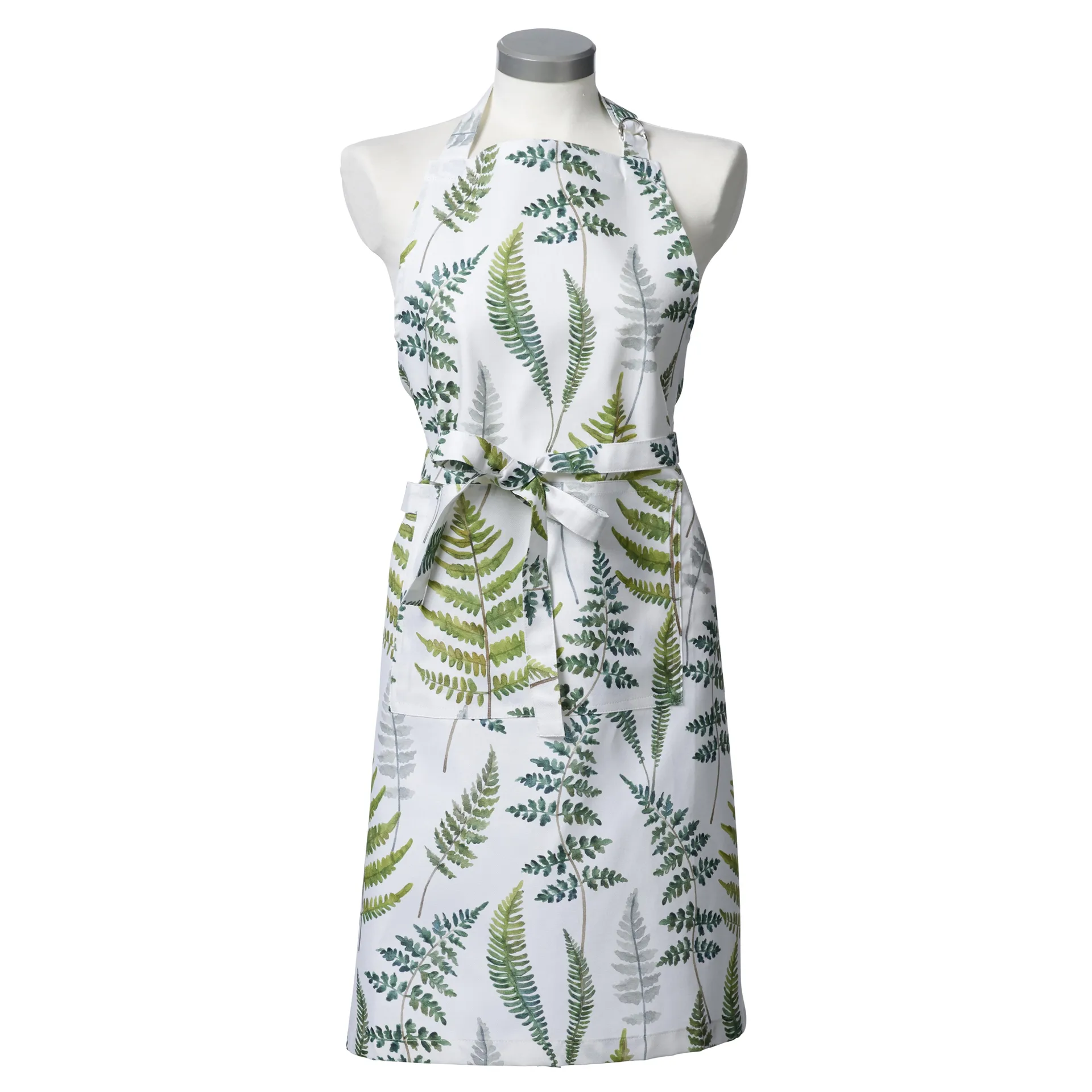 Fräken 围裙, 白色 Klippan Yllefabrik