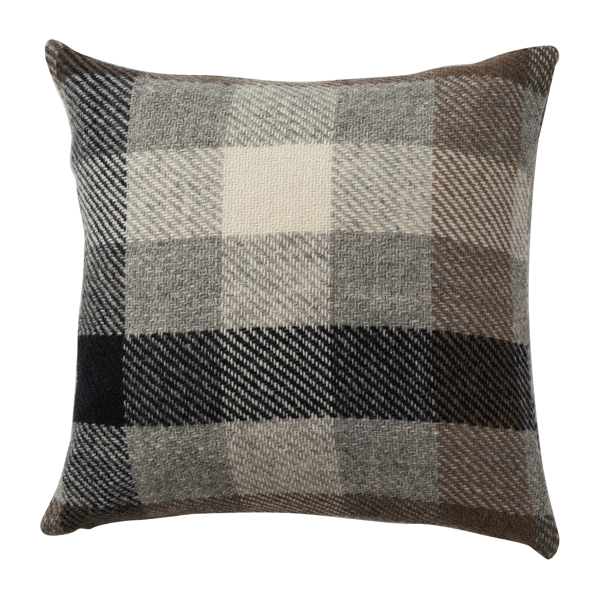 Gotland靠垫套45x45cm, 多色_灰色 Klippan Yllefabrik