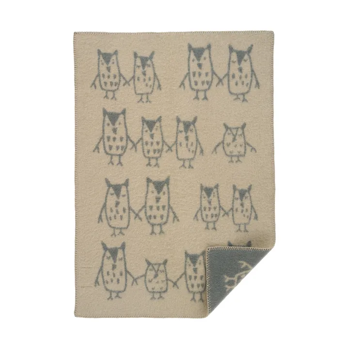 Hand in hand 儿童毯 65x90 cm - Greige - Klippan Yllefabrik