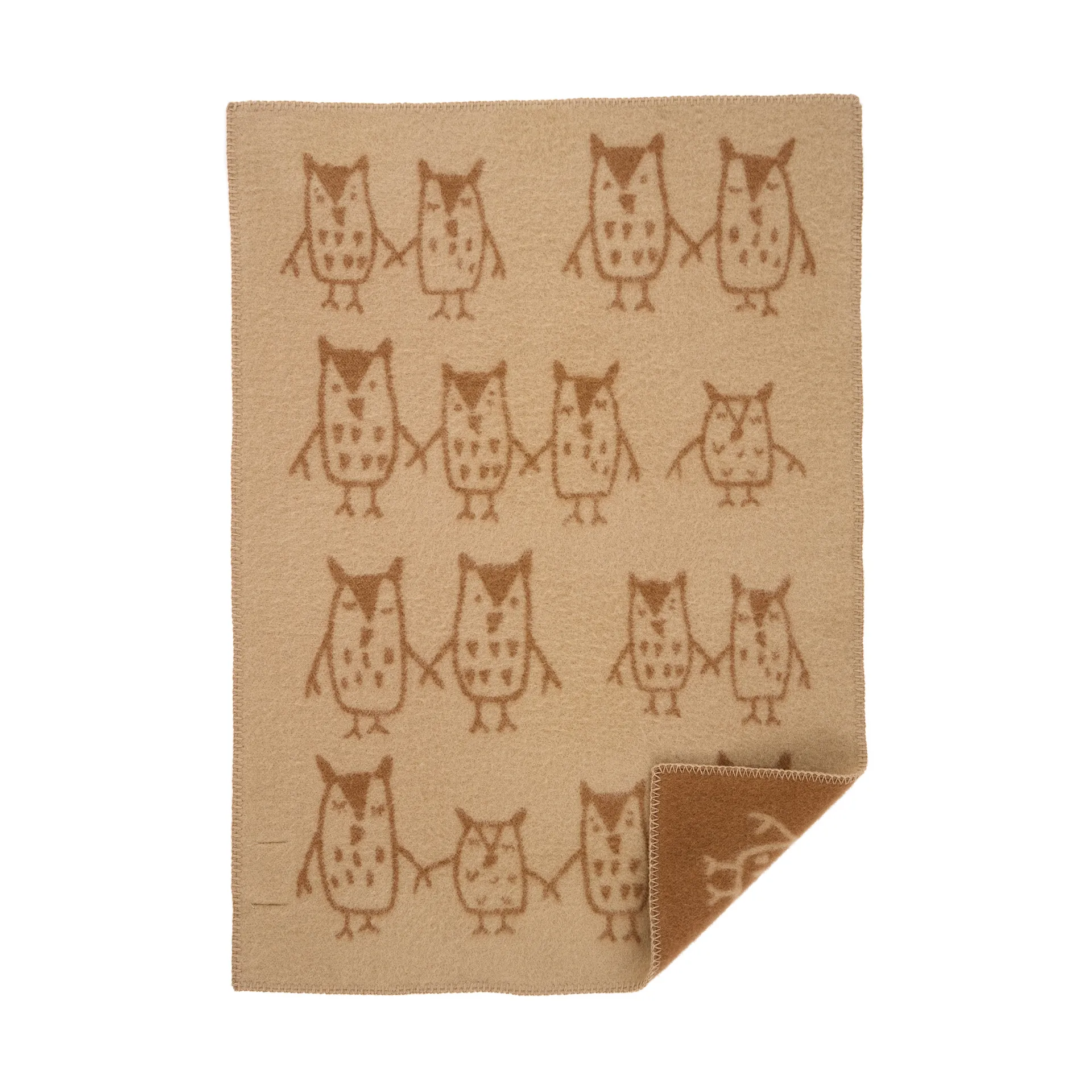 Hand in hand 儿童毯 65x90 cm, 灰褐色 Klippan Yllefabrik