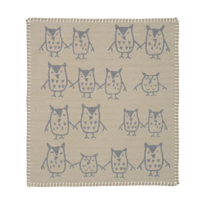 Hand in hand comforter 34x40 cm - Greige - Klippan Yllefabrik