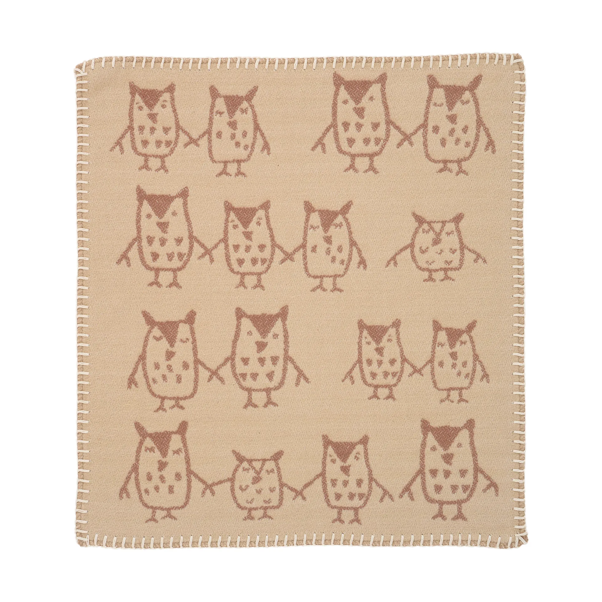 Hand in hand comforter 34x40 cm, 灰褐色 Klippan Yllefabrik