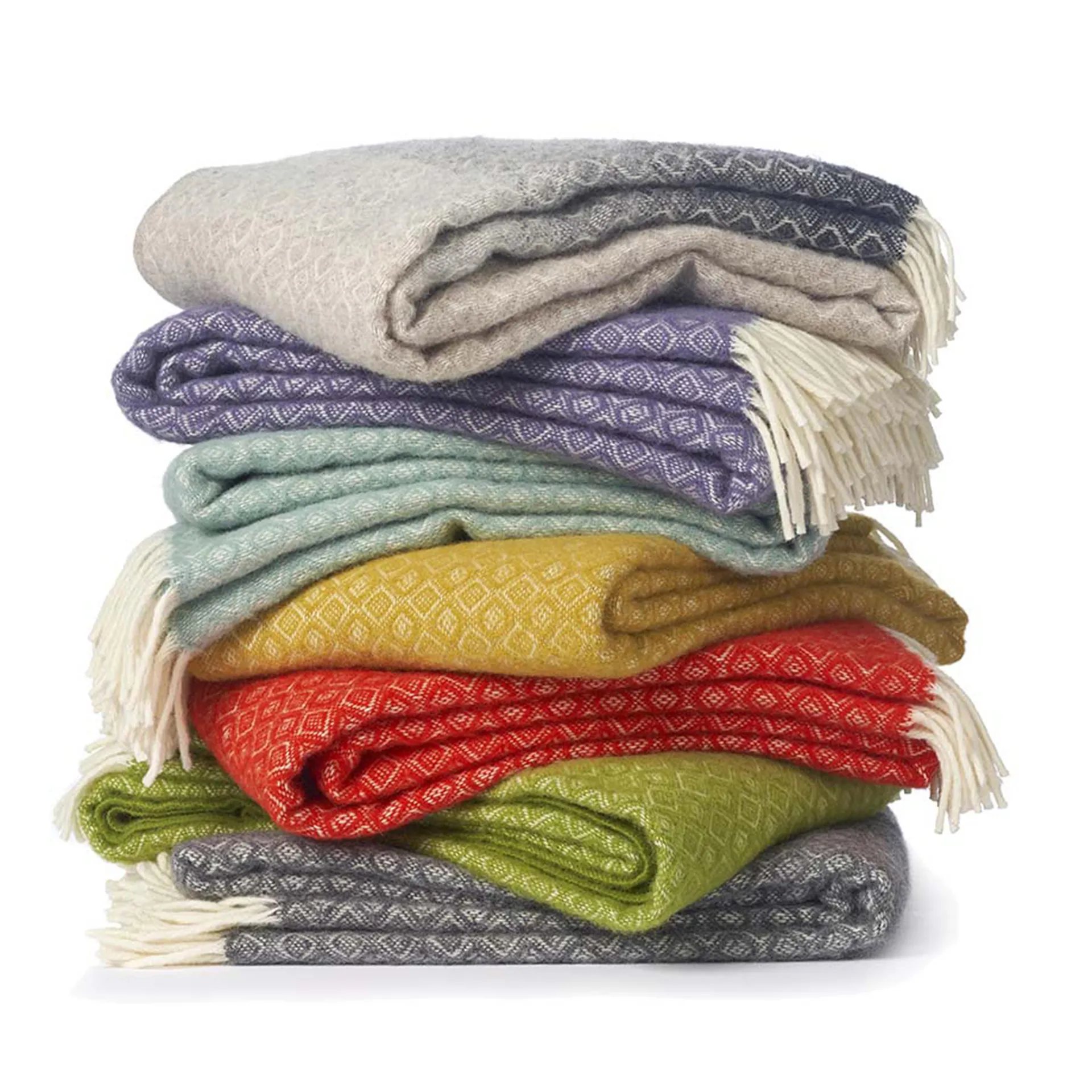 Havanna 羊毛毯子, nature Klippan Yllefabrik