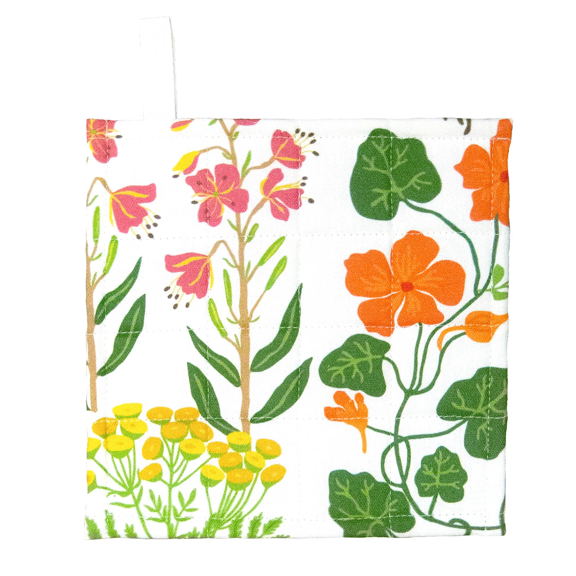 Leksand potholder, 白色 Klippan Yllefabrik