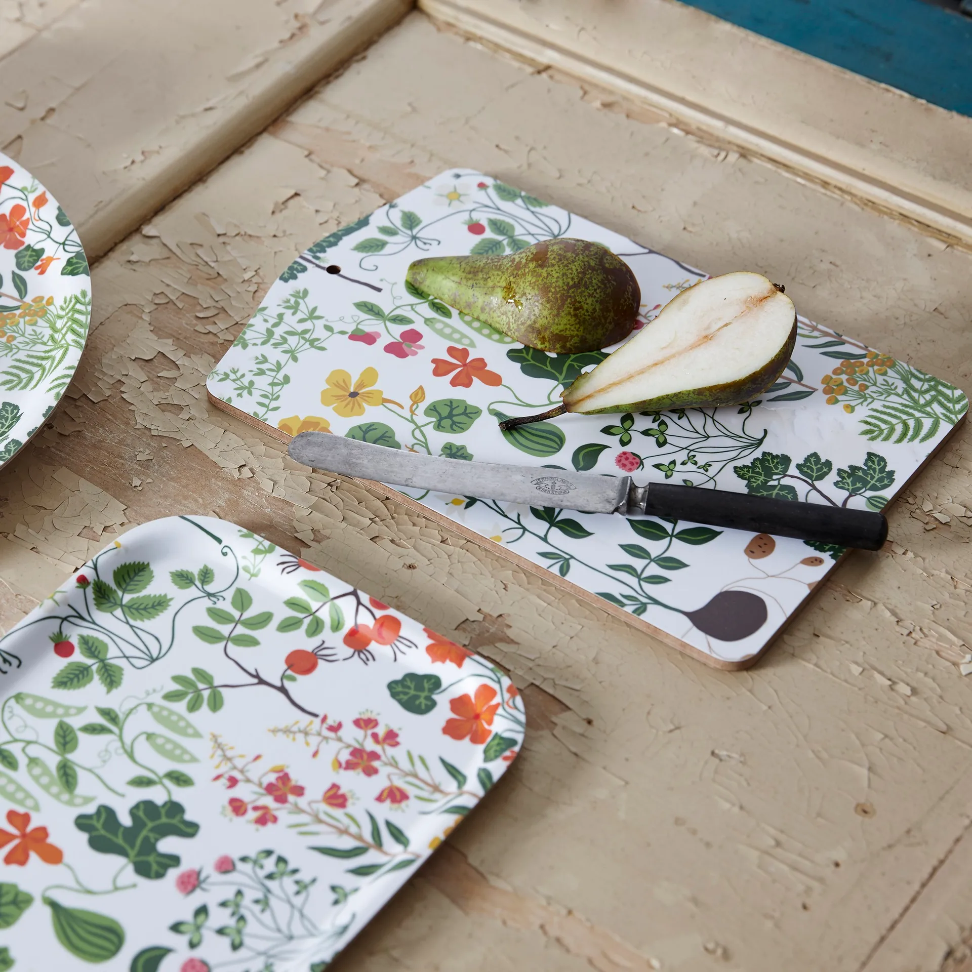 Leksand 菜板 , 白色 Klippan Yllefabrik